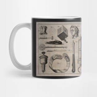 Surgical instruments, body horror, Unknown Mug